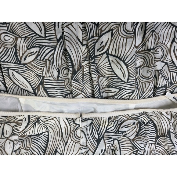 Nygard Collection Boho Midi Skirt Womens 16 Brown Cream Abstract Print - Picture 4 of 12